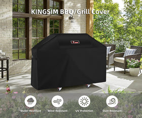 KING SIM wind straps secure a tight fit during windy days