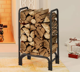Kingson rack features black powder-coated finish for weather resistance