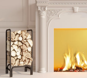 Kingson detachable firewood rack designed for easy transport
