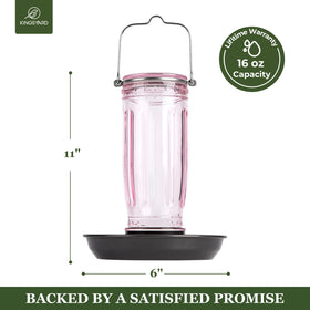 Kingsyard secure base helps prevent leaks before hanging outdoors.