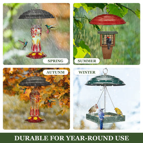 Kingsyard bird feeder protection solution adds durable shelter for feeding