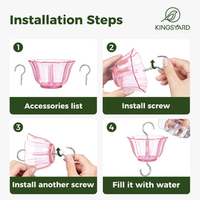 Kingsyard durable, fade-resistant moat maintains bright color in the garden