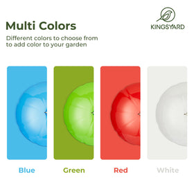 Kingsyard easy-clean dome design simplifies outdoor maintenance
