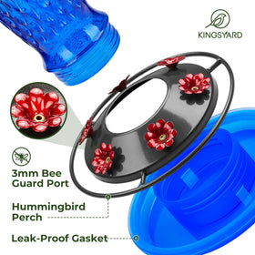Kingsyard leak-proof base prevents spills in wind or rain