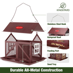 Kingsyard bronze metal with anti-rust finish for outdoors
