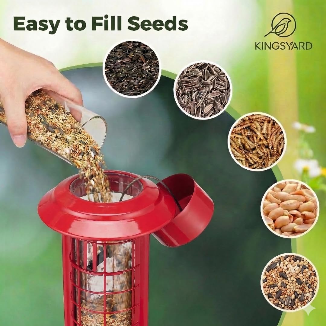 Kingsyard removable base enables quick, tool-free cleaning after feeding