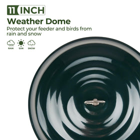 Kingsyard rustproof powder-coated finish resists rust in all seasons for lasting protection