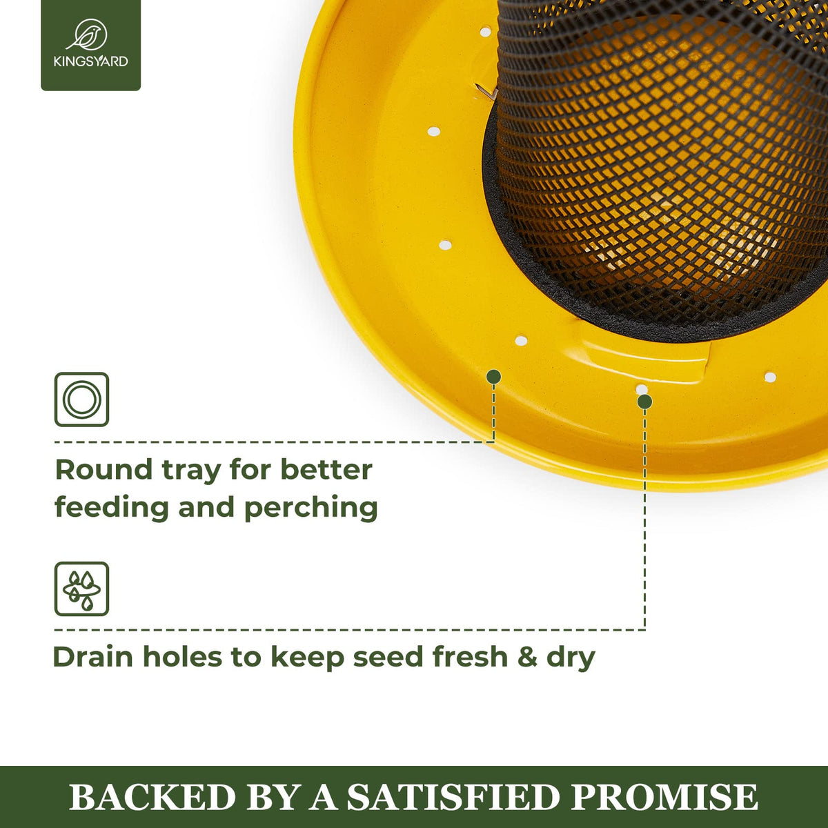 Kingsyard twist-off top enables easy refills and quick cleaning.