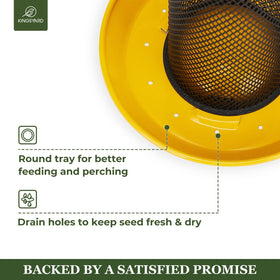 Kingsyard twist-off top enables easy refills and quick cleaning.