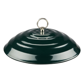 Kingsyard weather dome protects feeders from rain and snow, keeping seed dry