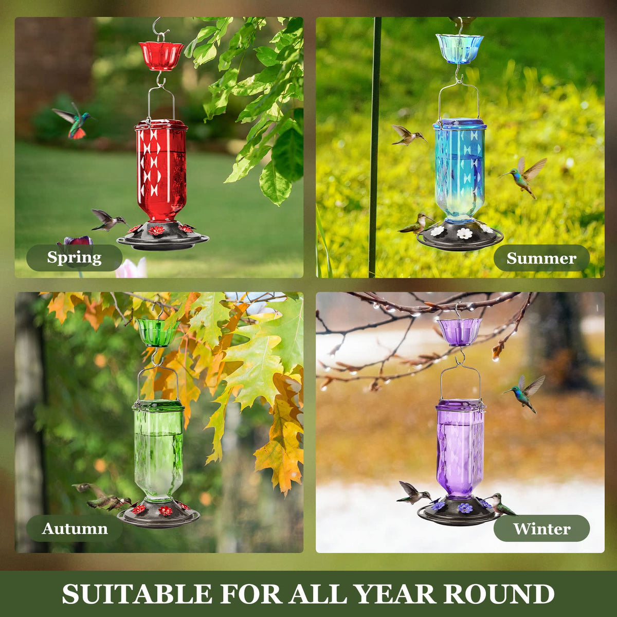 Kingsyard wide-mouth fill and clean design simplifies refills and maintenance.