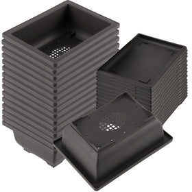 KINJOEK 15-piece rectangular bonsai pots for easy training and display