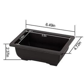 Humidity trays from KINJOEK kit support moisture control for healthy roots