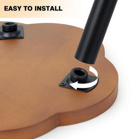 KINNARY end table option blends plant display with practical surface.