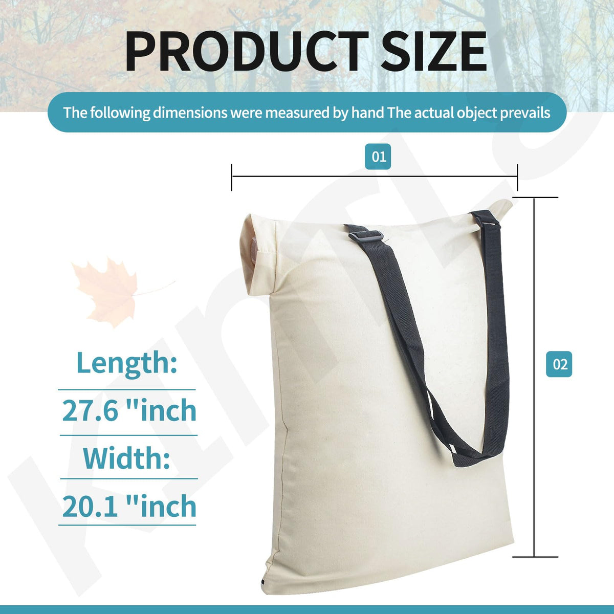 KINTLE 127-7040 bottom zip bag simplifies debris emptying