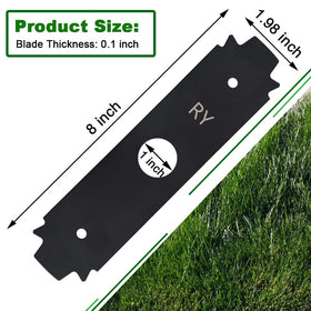 KINTLE AC04215 reversible edger blade for extended life and fresh cutting edges