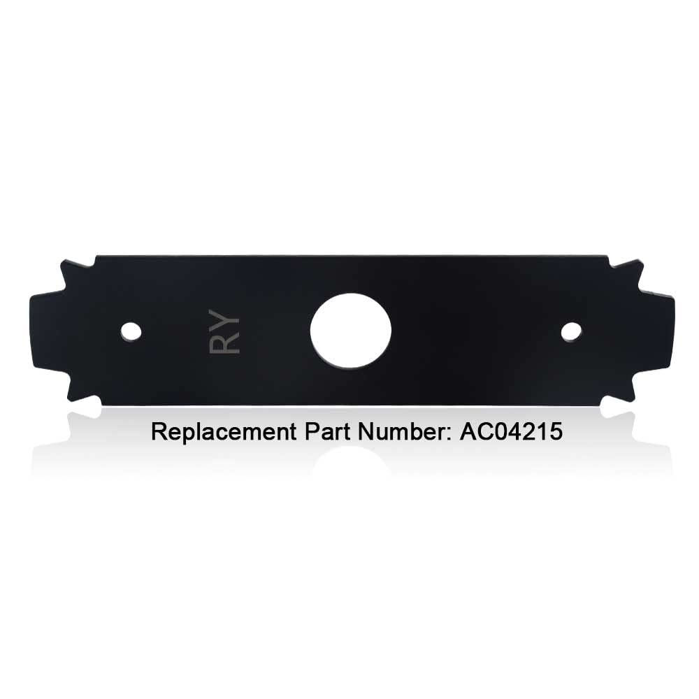 KINTLE AC04215 wear-indicator holes to guide reversal or replacement