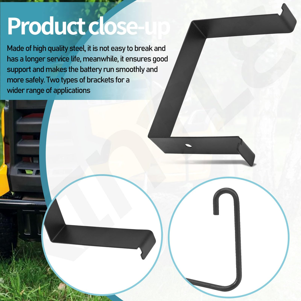 KINTLE Cub Cadet and MTD-compatible brackets fit across multiple models