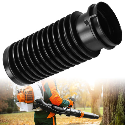 KINTLE flex tube pleated hose close-up highlighting durability for BR800X use.