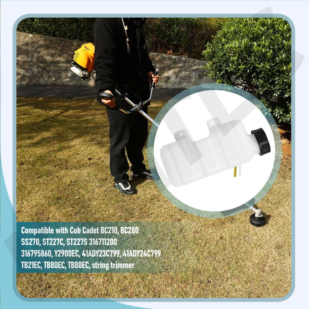 KINTLE fuel tank assembly durable materials emphasize long-lasting performance.