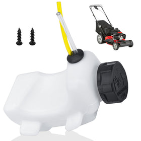 KINTLE fuel tank assembly front view shows precise fit for compatible yard machines