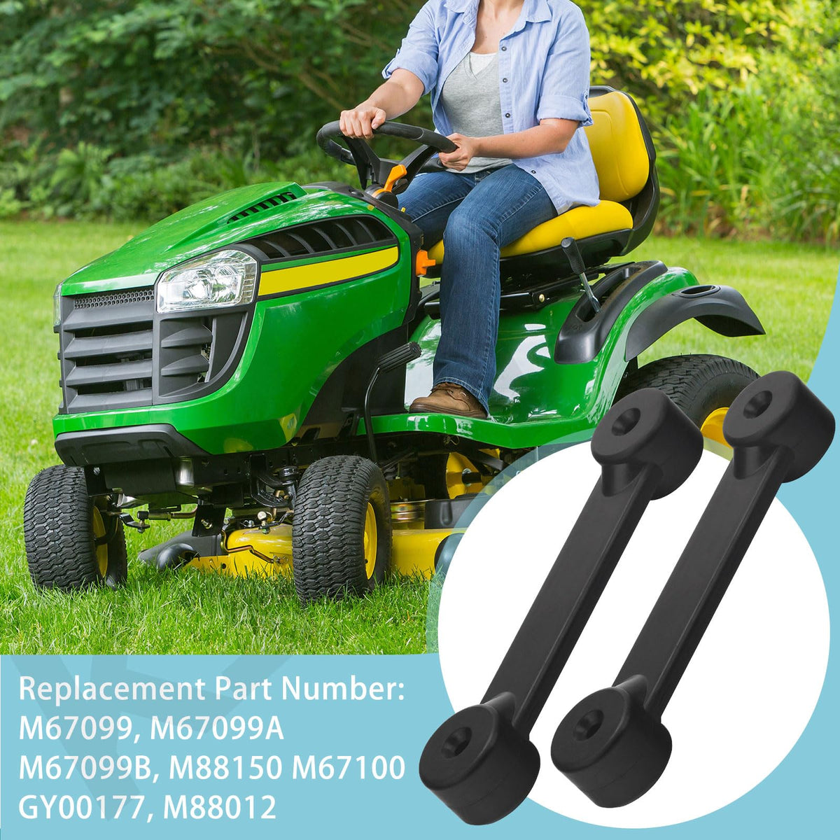 Mulch cover compatibility with GY00115 on compatible mowers