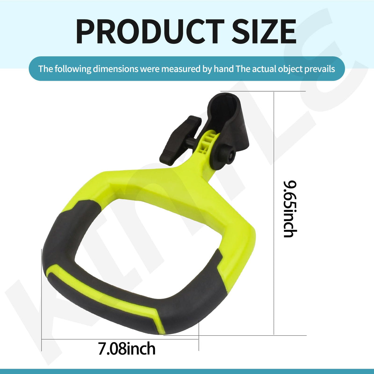 KINTLE auxiliary handle compatible with Ryobi P2300 for secure retrofit.