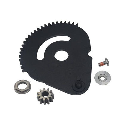 KINTLE steering gear kit assembly close-up for mower repairs with robust construction