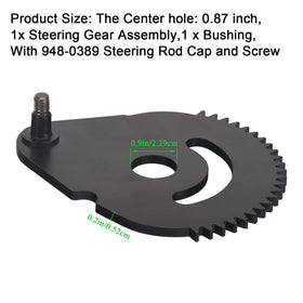 KINTLE steering gear kit cap and screw close-up for secure assembly