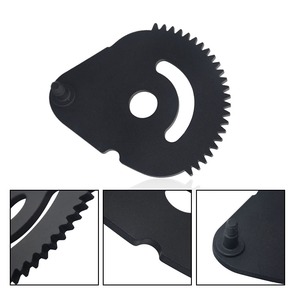 KINTLE steering gear kit in-use on a lawn tractor