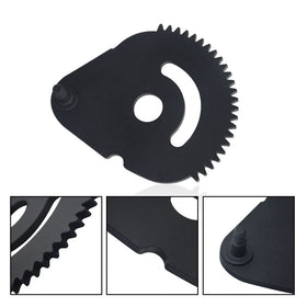 KINTLE steering gear kit in-use on a lawn tractor