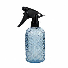 KinzhaoAuroia glass plant mister with embossed diamond pattern for decor