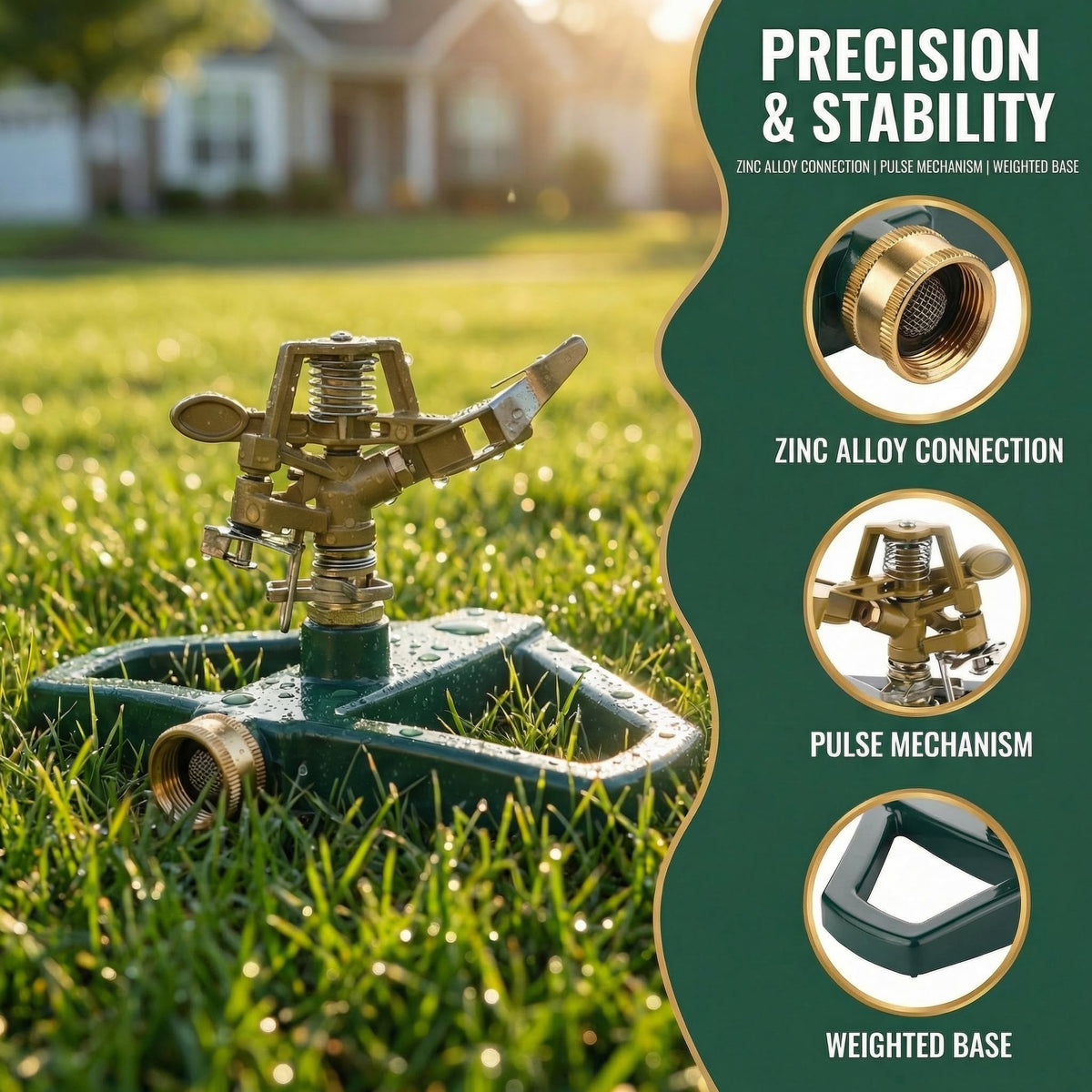 KinzhaoAuroia weighted stable base reduces tipping during use