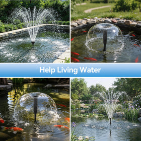KioGro adjustable flow feature for customized fountain effects