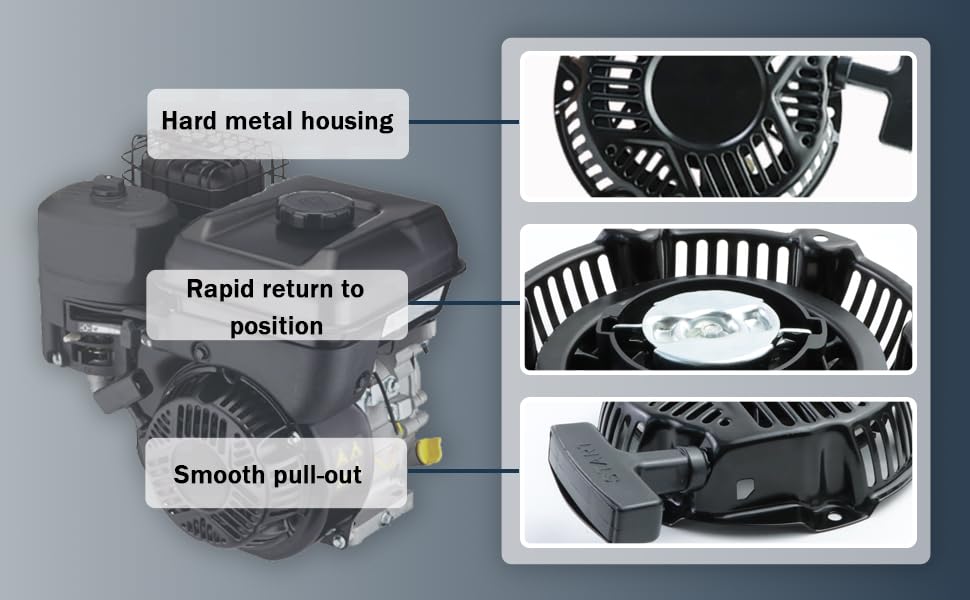 KIOSFOLI pawl and ratchet area shown to support accurate starter travel.