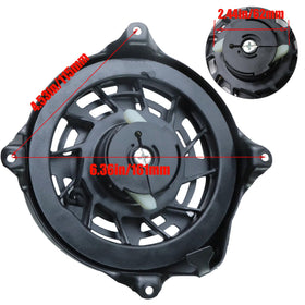 KIOSFOLI Recoil Starter Assembly 498144; smooth operation replacement