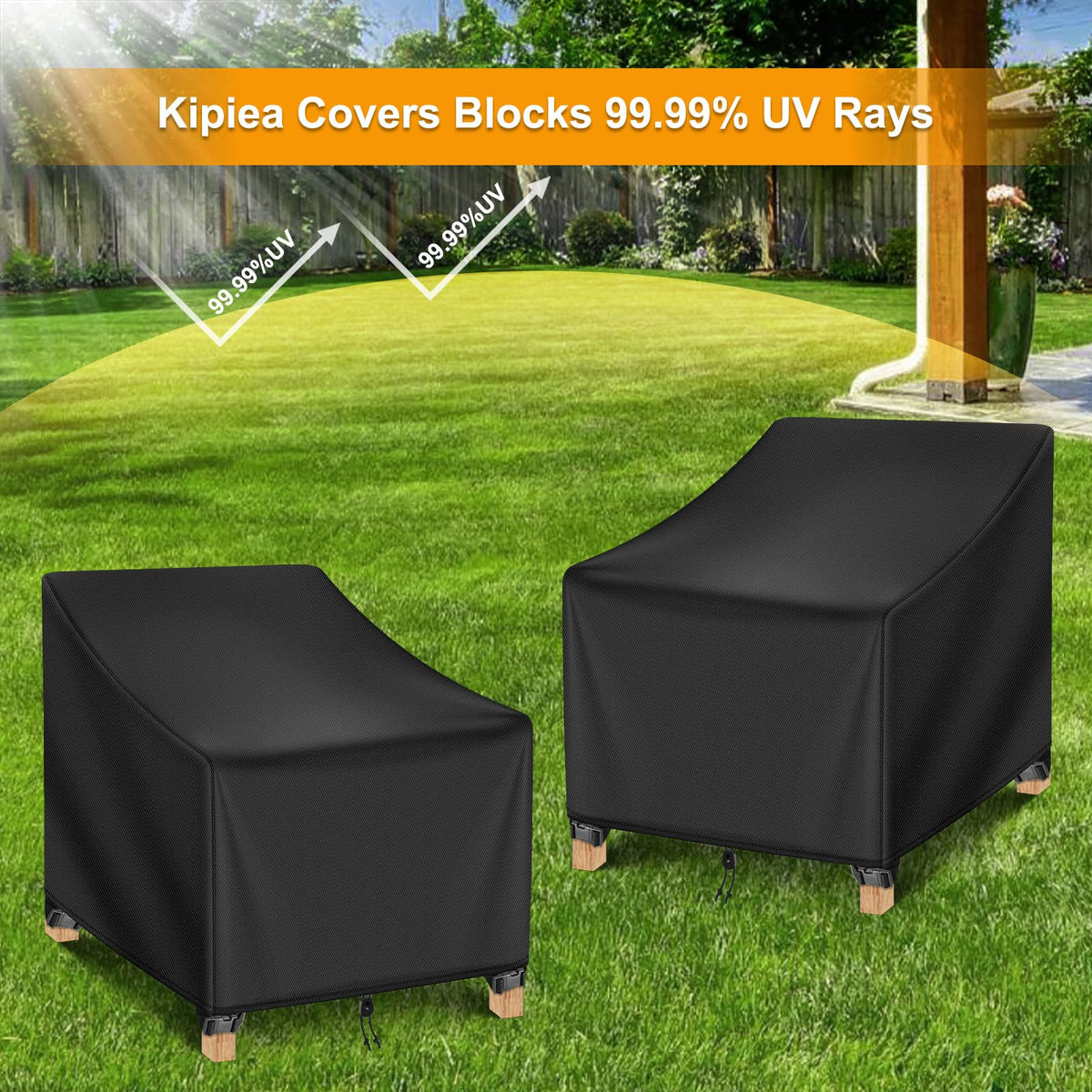 Kipiea durable Oxford fabric 500D delivers long-lasting chair protection