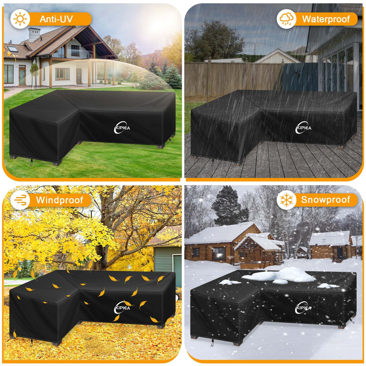 Kipiea durable seams with waterproof tape for reliable sealing