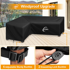 Kipiea storage bag included for compact, easy stow-and-go storage.