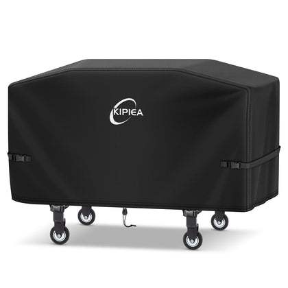 Kipiea griddle cover on Blackstone 36-inch, shielding from rain and sun.