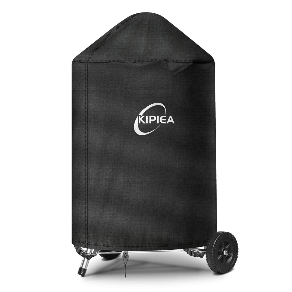 Kipiea grill cover for Weber 22-inch protects against rain and dust