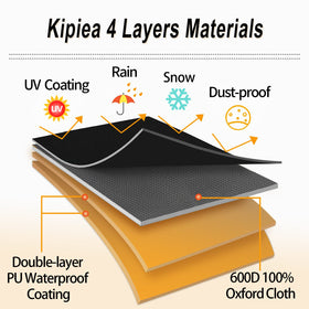 Kipiea cover includes a 3-year replacement for peace of mind.