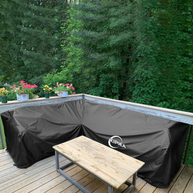 All year outdoor use with Kipiea V Shape sectional cover