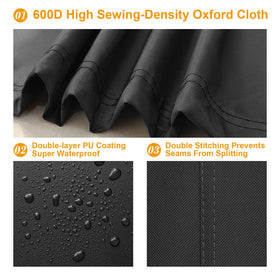 Kipiea cover bottom drawstrings close-up shows adjustable bottom security
