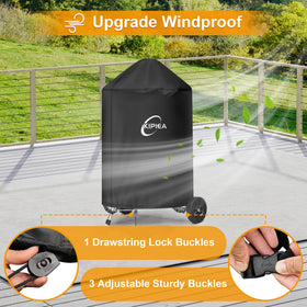 Taped seams on Kipiea cover for waterproof protection