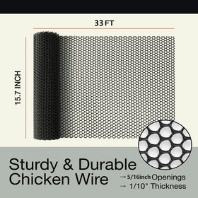 Kipuafar commercial-grade hexagonal netting provides reliable farm and yard fencing.
