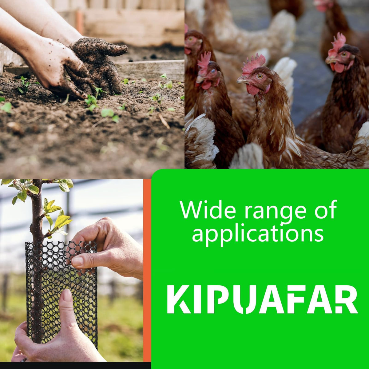 Kipuafar pet safety net for outdoor use in black