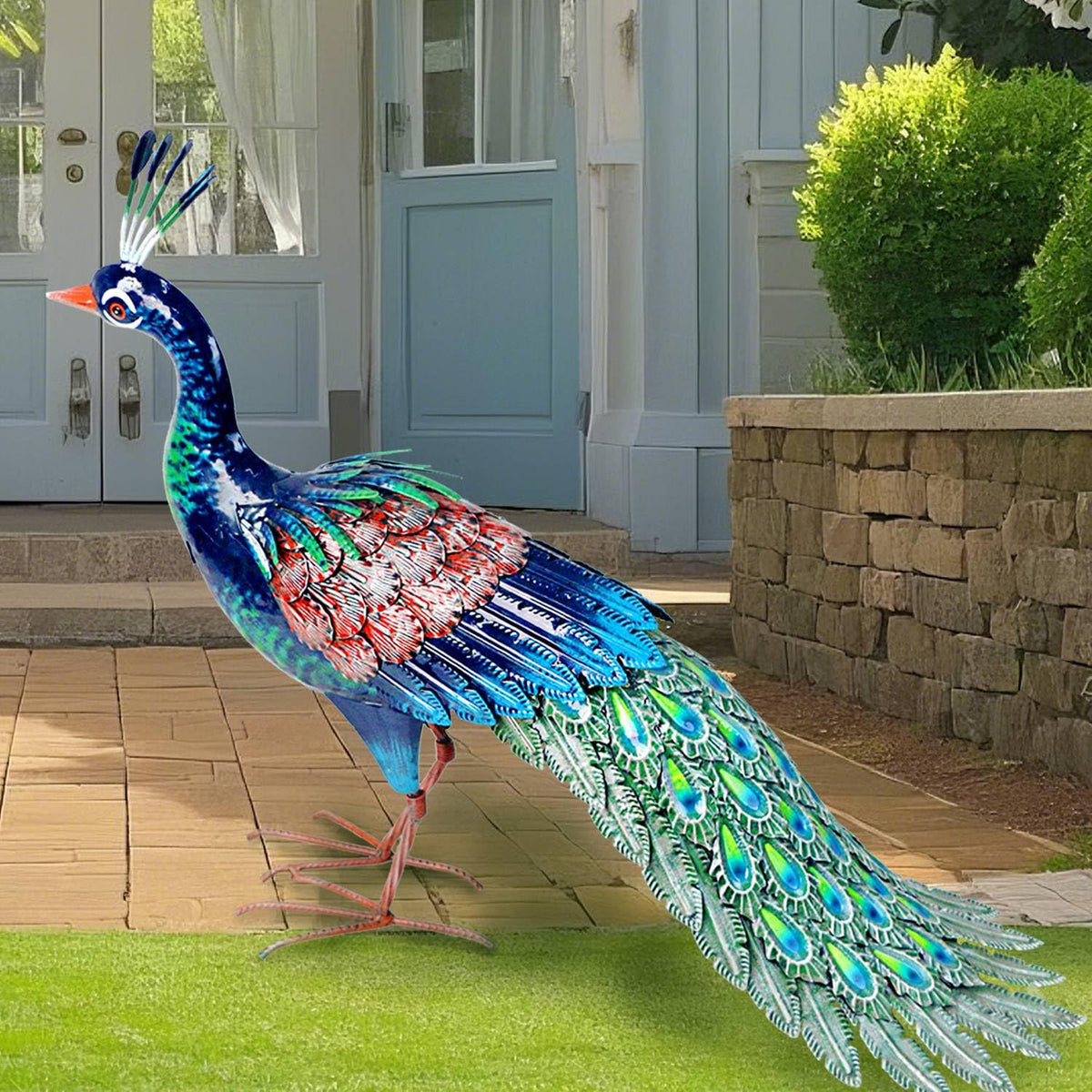 Kircust garden decor piece doubles as a stunning yard accent.