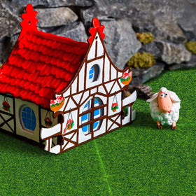 KISEER easy-stick grass tiles, create seamless tiny lawns quickly.