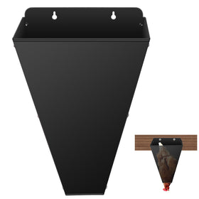 Kisotay large chicken cone front view for secure poultry restraint during processing
